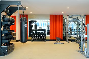 State-of-the-art fitness center